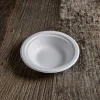 Aucune Assiette rond blanc Ø 18 cm 400 ml (50 pièces) Discount