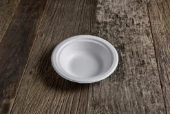 Aucune Assiette rond blanc Ø 18 cm 400 ml (50 pièces) Discount