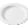 SAINT ROMAIN Assiette rond blanc fibre végétale Ø 13,4 cm Liliroc Online