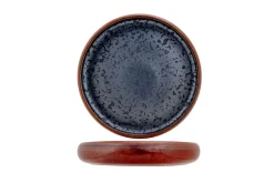 Assiette rond brun porcelaine Ø 28 cm Elements Maroon - PROOF Clearance