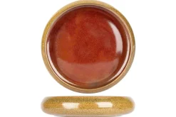 Assiette rond jaune porcelaine Ø 17 cm Elements Mustard - PROOF Best