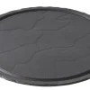 Assiette à steak rond noir porcelaine culinaire Ø 30 cm Basalt - REVOL Outlet
