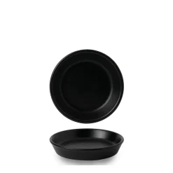 DUDSON Assiette à tapas rond gris porcelaine Ø 15,9 cm Evo Jet New