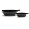 SERAX Assiette à tapas rond noir grès émaillé Ø 7,5 cm Feast By Ottolenghi Discount