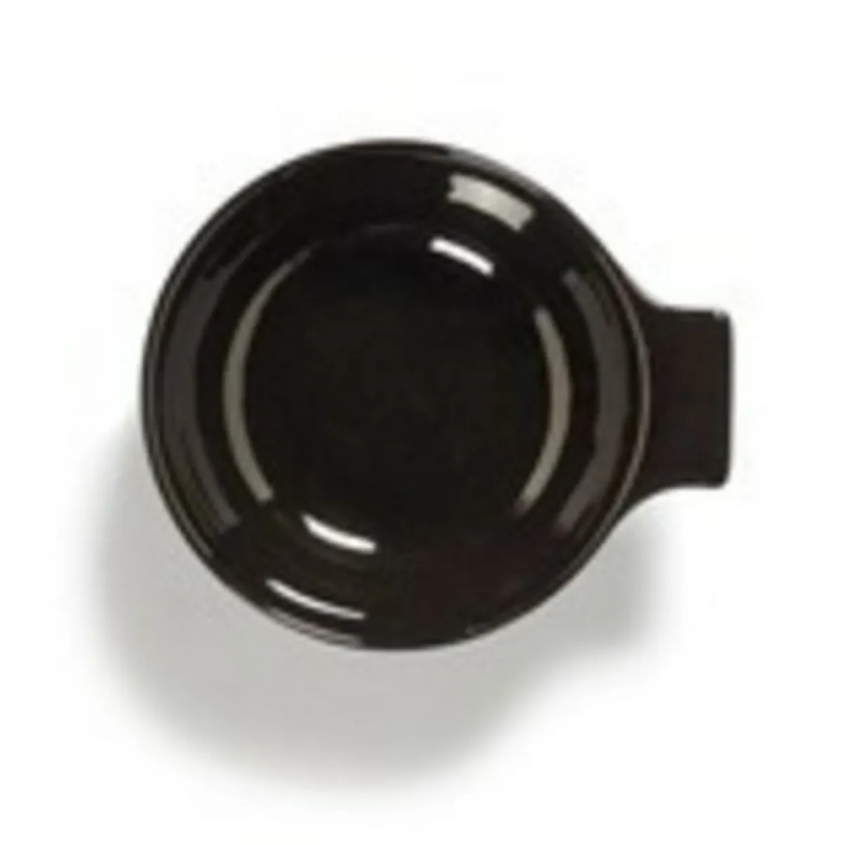 Assiette à tapas rond noir grès émaillé Ø 11 cm Feast By Ottolenghi - SERAX Online