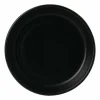 Assiette à tapas rond noir porcelaine Ø 11,8 cm Evo Jet - DUDSON Outlet