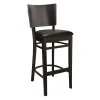 Assise de chaise chocolat 43,5 cm Brooklyn - FLEXMOB Best