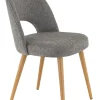Assise de chaise gris foncé 43x49 cm Ginette - FLEXMOB Outlet