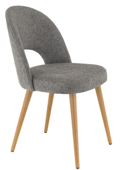 Assise de chaise gris foncé 43x49 cm Ginette - FLEXMOB Outlet