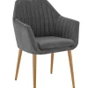 FLEXMOB Assise de fauteuil gris anthracite 47x63x59 cm Alfonse Hot
