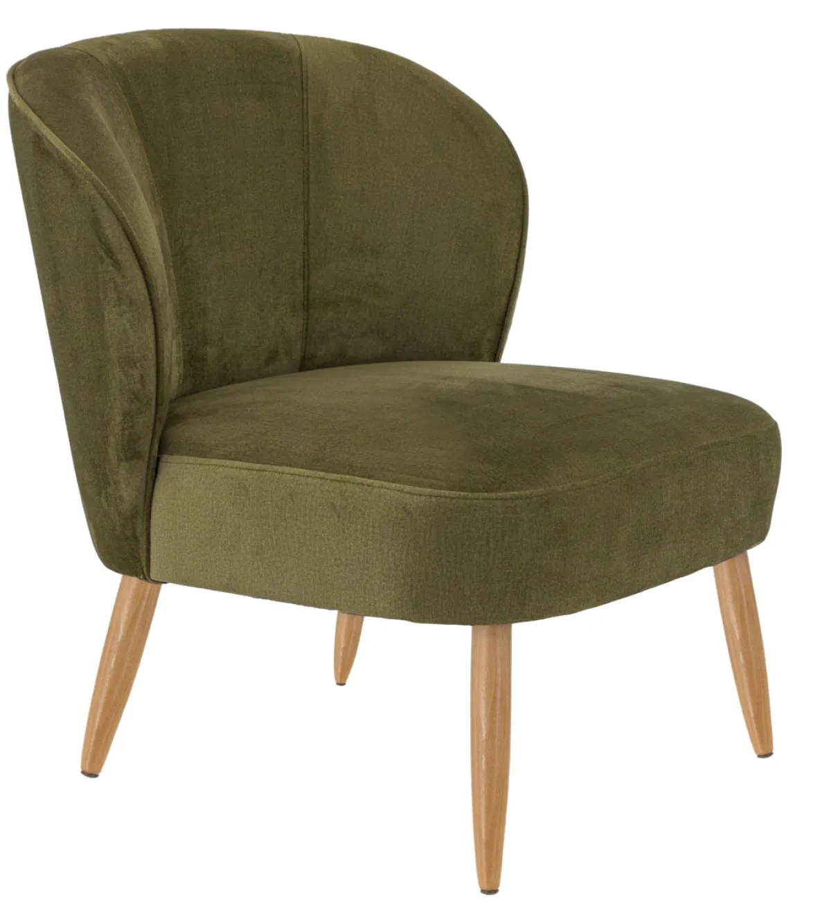 Assise de fauteuil vert olive 52x70x72 cm Matisse - FLEXMOB Online