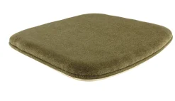 Assise tabouret d'intérieur vert olive 4x41x40 cm Ralph - FLEXMOB Outlet