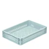 Bac ajouré Sans couvercle gris plastique 60x40x12 cm 21,4 L fond ajouré parois ajourées - Aucune Clearance