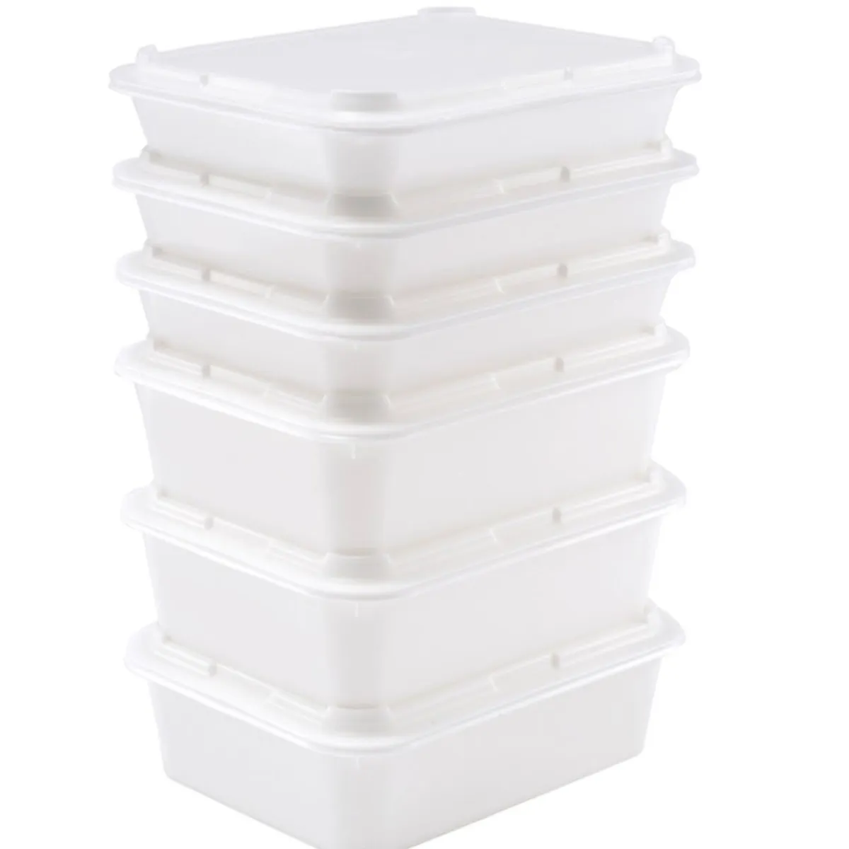 GILAC Bac à diviseuse Sans couvercle blanc plastique 53x41x14 cm 20 L fond plein parois pleines