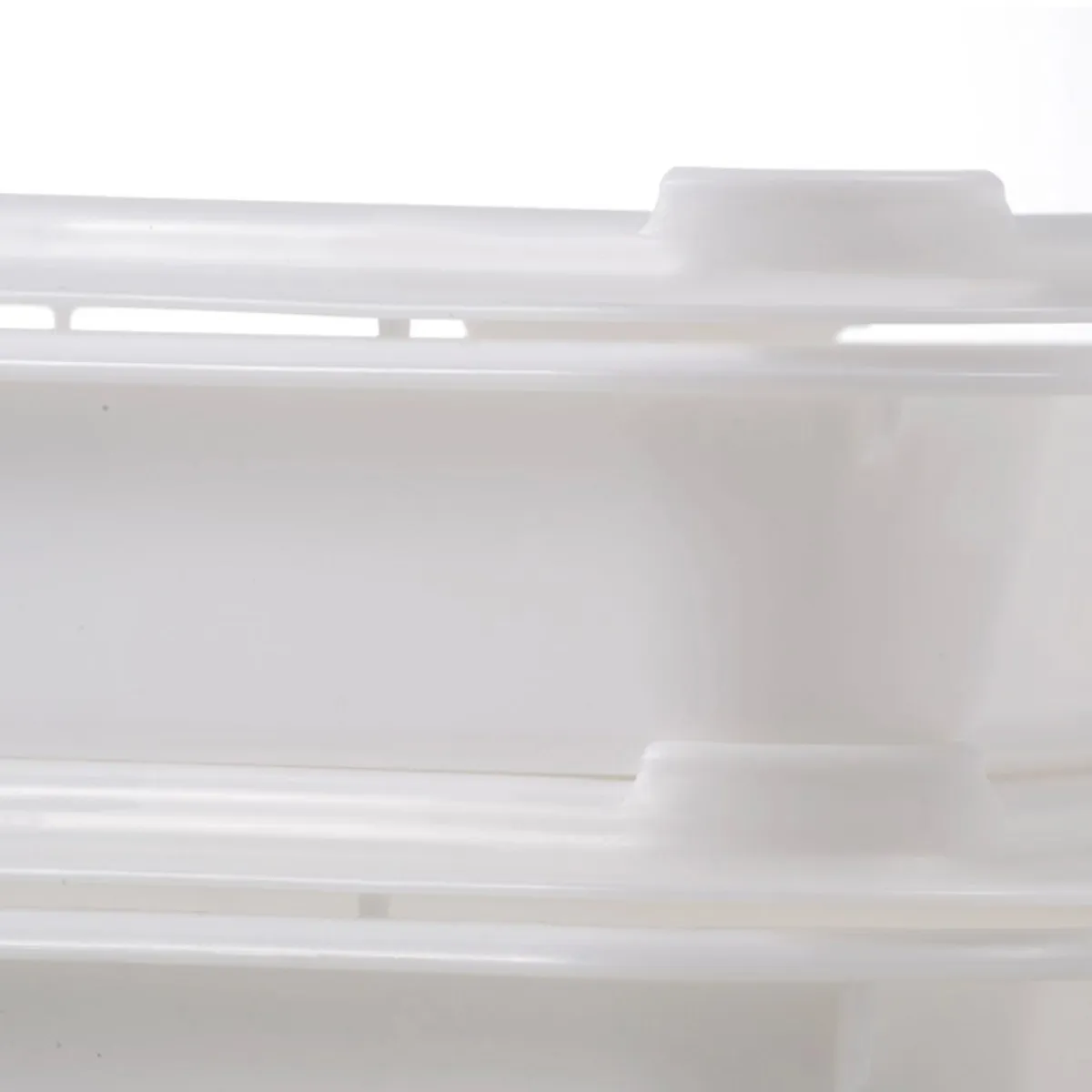 GILAC Bac à diviseuse Sans couvercle blanc plastique 53x41x14 cm 20 L fond plein parois pleines