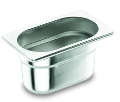 Bac GN 1/3 inox P15 cm 5,9 L - LACOR Outlet