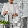 Bac GN 1/4 inox 18/10 P10 cm 2,8 L - PUJADAS Sale