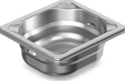 Bac GN 1/6 inox 18/10 P20 cm 2,9 L - PUJADAS New
