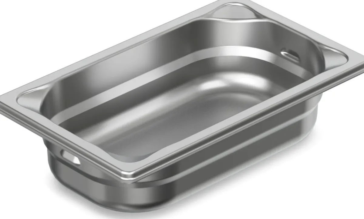 PUJADAS Bac GN 1/4 inox 18/10 P2 cm 0,5 L Discount