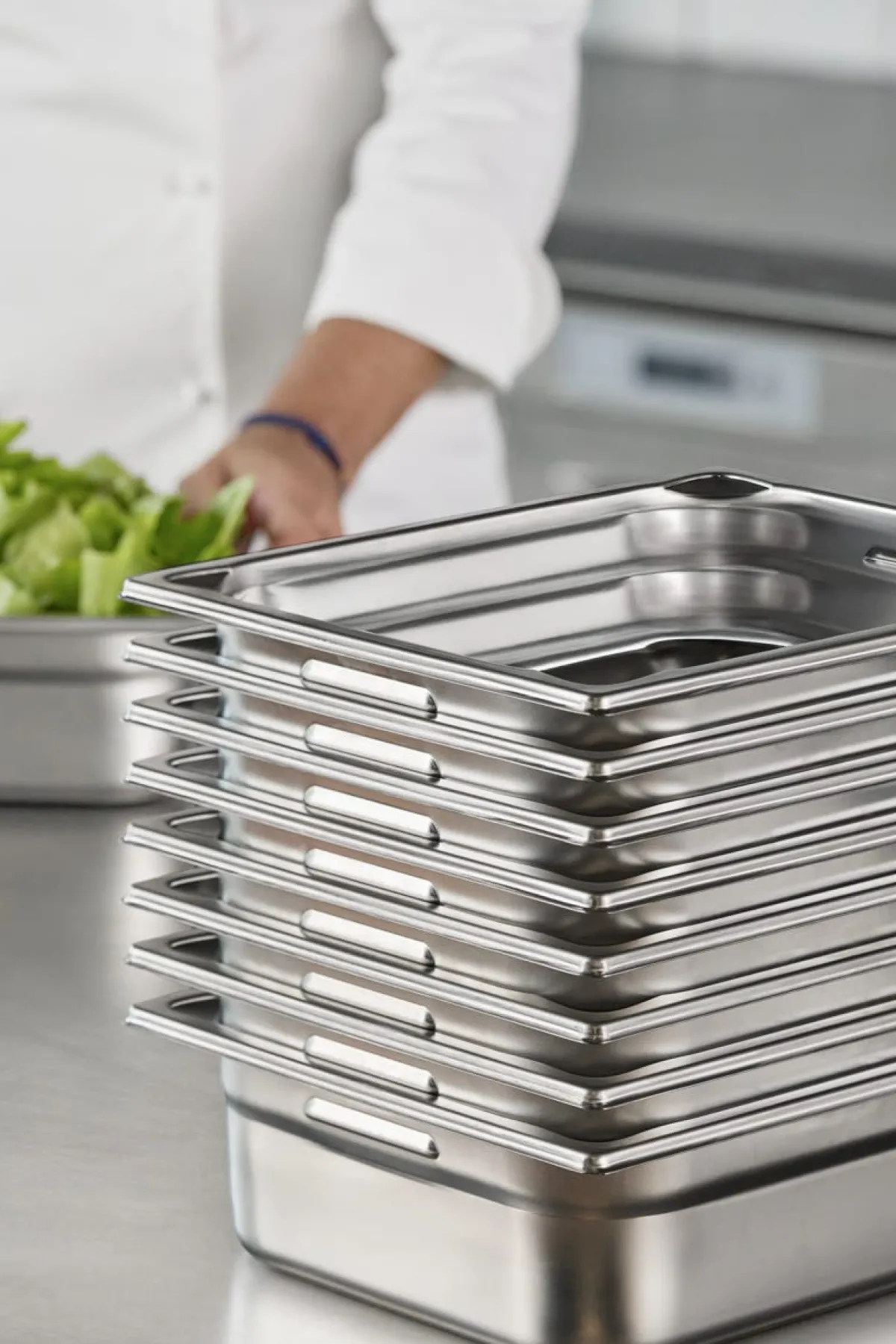 PUJADAS Bac GN 1/4 inox 18/10 P2 cm 0,5 L Discount
