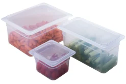 Bac GN 1/2 polypropylène (pp) P20 cm 11,7 L - CAMBRO