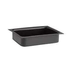 APS Bac GN1/2 polystyrène (ps) noir 31x25x6 cm Valo