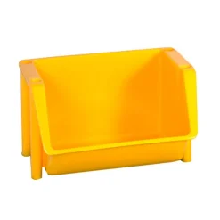 Bac à ingrédients plastique jaune 52,5x42,5x31,5 cm Sans couvercle - GILAC Outlet