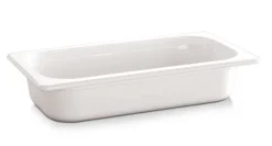 Bac mélamine blanc 26,5x16,2x10 cm 1,9 L Ecoline - APS Discount
