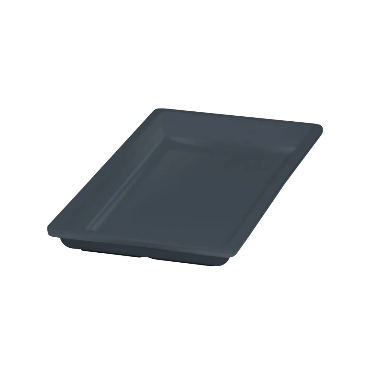 Bac mélamine gris 176x325x30 mm Vestah - PLATEX Sale