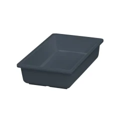 PLATEX Bac mélamine gris 165x265x65 mm Vestah Best