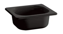 APS Bac mélamine noir 17,6x16,2x10 cm 1 L Ecoline Discount