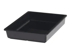 Bac noir mélamine 32,5 cm Vestah - PLATEX Online