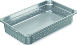 Bac perforé GN 1/1 inox 18/10 P10 cm - PUJADAS Sale