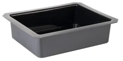 APS Bac plastique noir 32,5x26,5x8,5 cm Superbox New