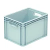 Bac plein Sans couvercle gris plastique 40x30x27 cm 25,6 L fond plein parois pleines - Aucune Discount