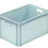 Aucune Bac plein Sans couvercle gris plastique 60x40x32 cm 64,5 L fond plein parois pleines Discount