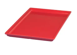 Bac rectangulaire rouge mélamine 53 cm Vestah - PLATEX Sale