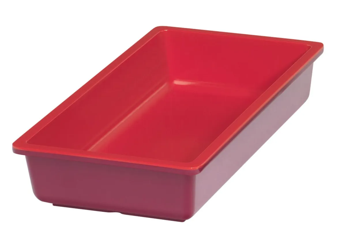 Bac rouge mélamine 32,5 cm Vestah - PLATEX New