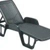 Bain de soleil gris anthracite - Aucune Outlet