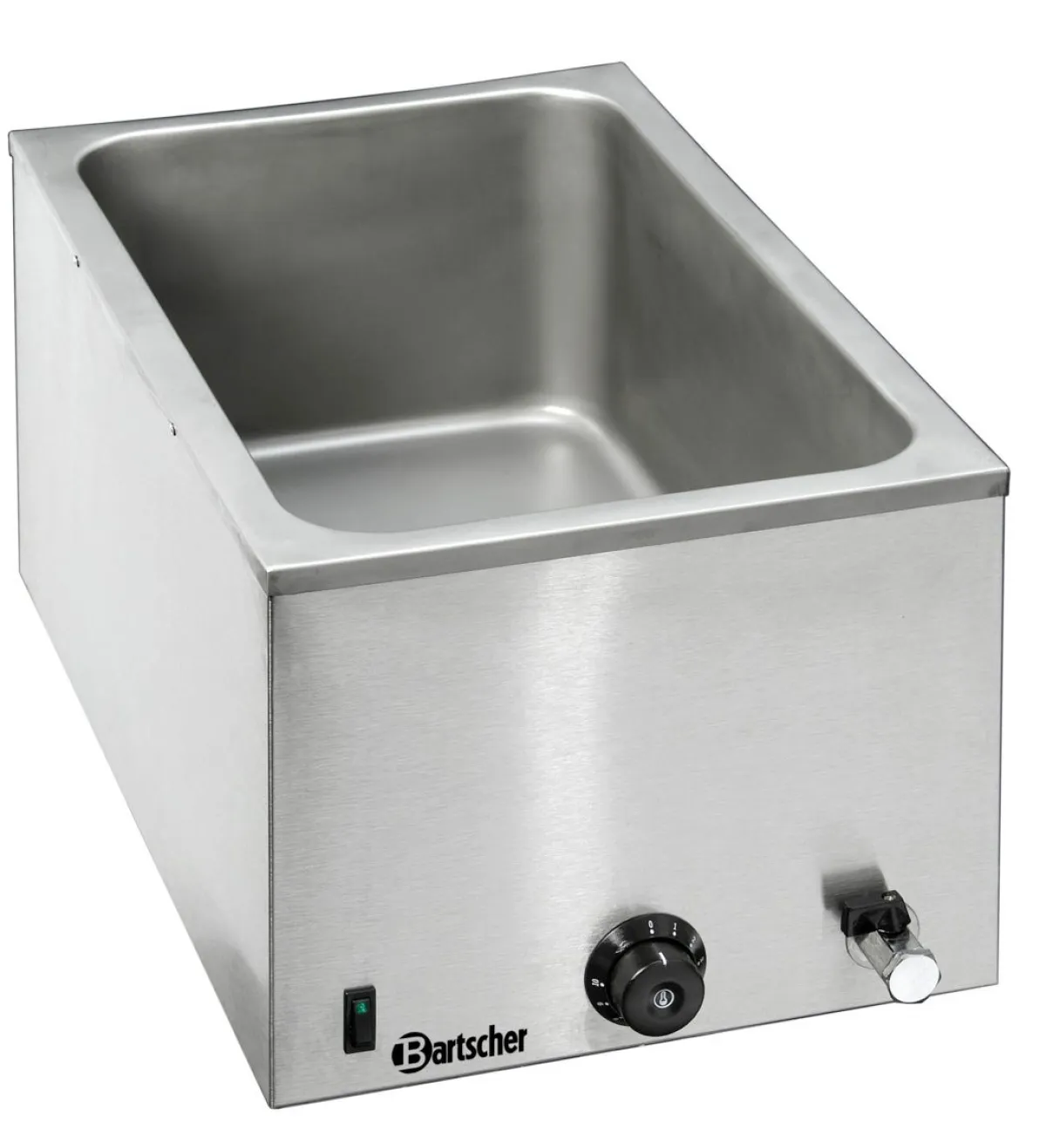 Bain-marie GN 1/1 avec vidange rectangulaire 26,1 L - BARTSCHER Sale