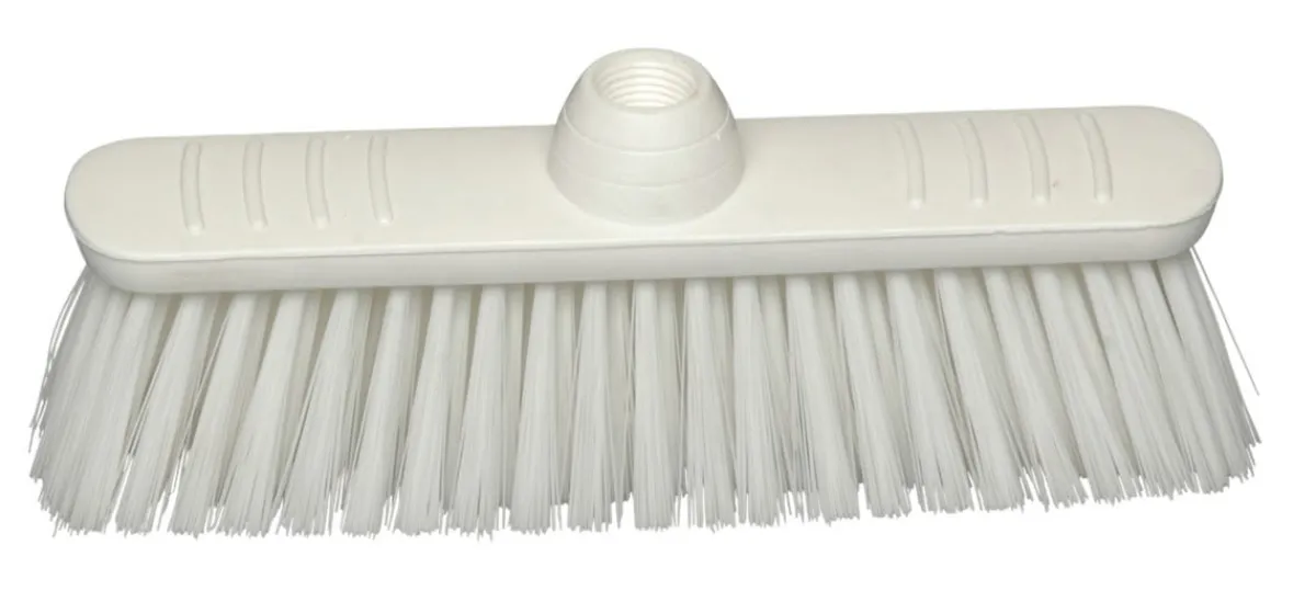 Balai mi-dur blanc 29 cm Brosshygien - THOMAS Outlet