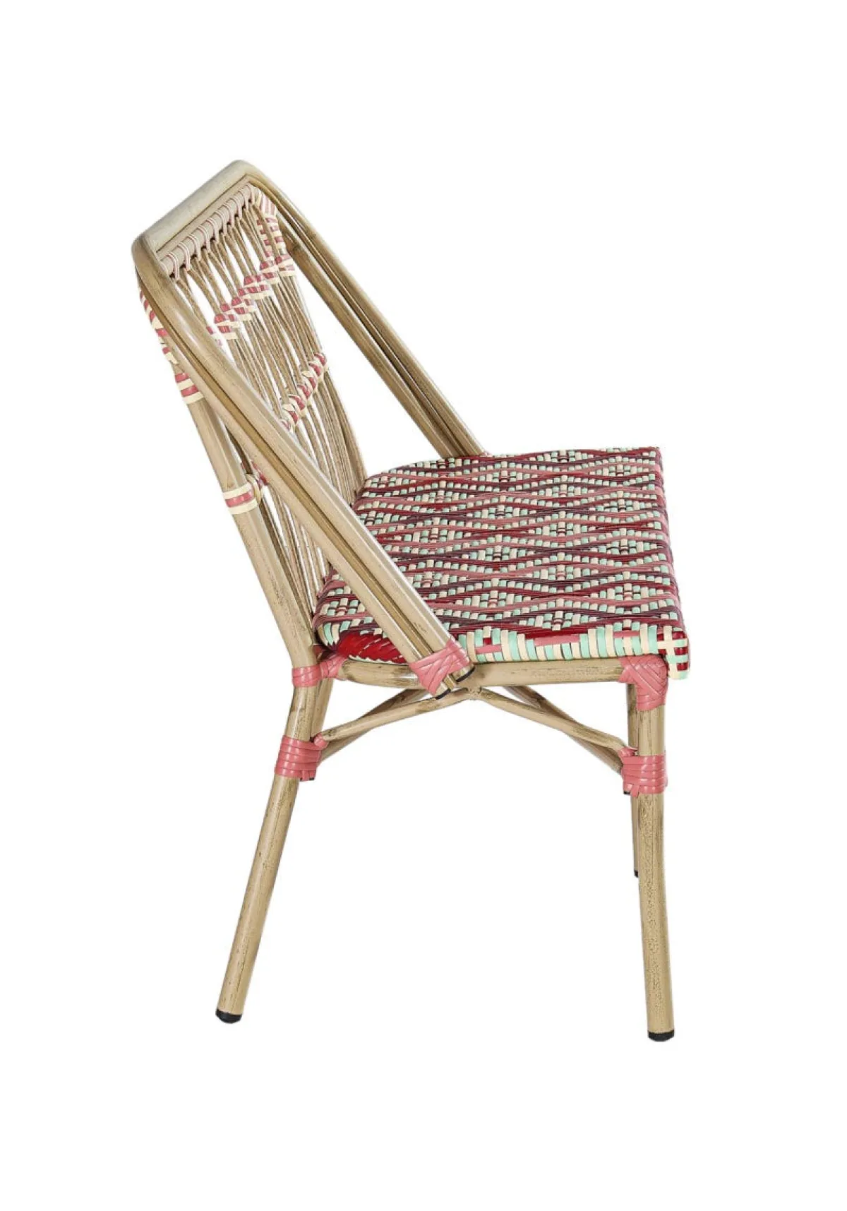 FLEXMOB Banquette d'extérieur 84,5x118x57,5 cm Magenta Hot