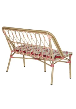FLEXMOB Banquette d'extérieur 84,5x118x57,5 cm Magenta Hot