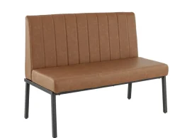 Banquette d'intérieur marron 94x120x60 cm Wendy - FLEXMOB