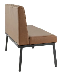 Banquette d'intérieur marron 94x120x60 cm Wendy - FLEXMOB