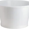 GILAC Baquet rond blanc plastique