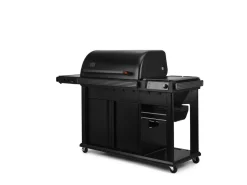 LE MARQUIER Barbecue à pellets acier 119,3x68x170,1 cm Woodridge Elite Traeger Best