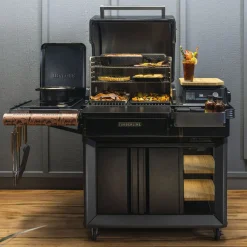Barbecue à pellets inox 110x59x122,4 cm Timberline Traeger - LE MARQUIER Discount