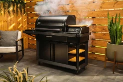 Barbecue à pellets inox 138,4x58,4x122,6 cm Timberline Xl Traeger - LE MARQUIER Best