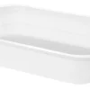 Barquette blanc 25x15,9x4,3 cm 110 cl (246 pièces) - DUNI Hot